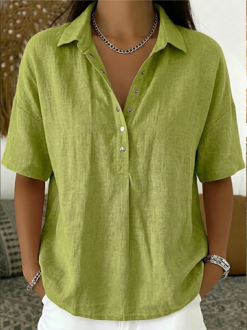 Willow | Blouse avec col et bouton