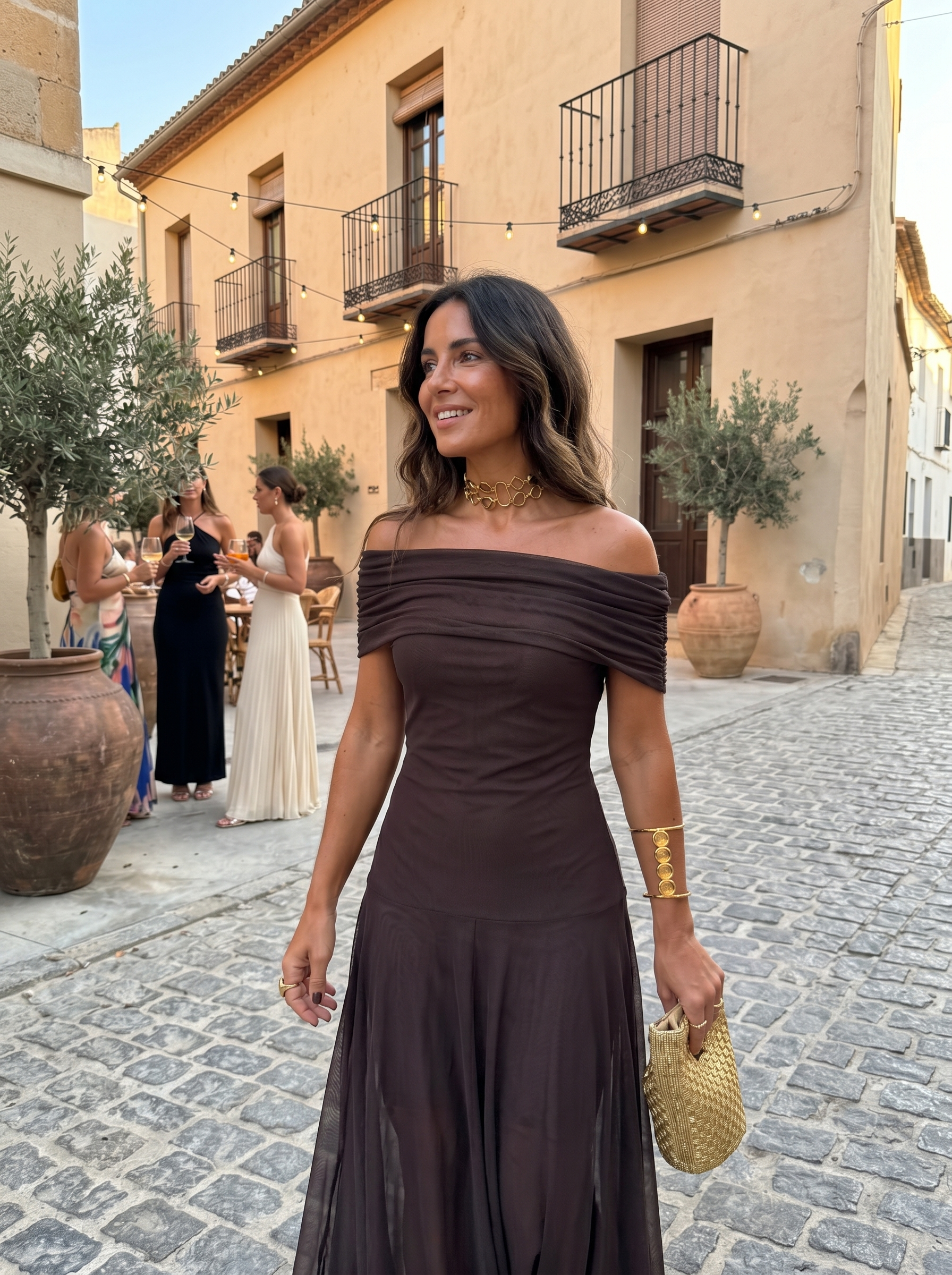 Carla | Robe Maxi Élégante et Simple