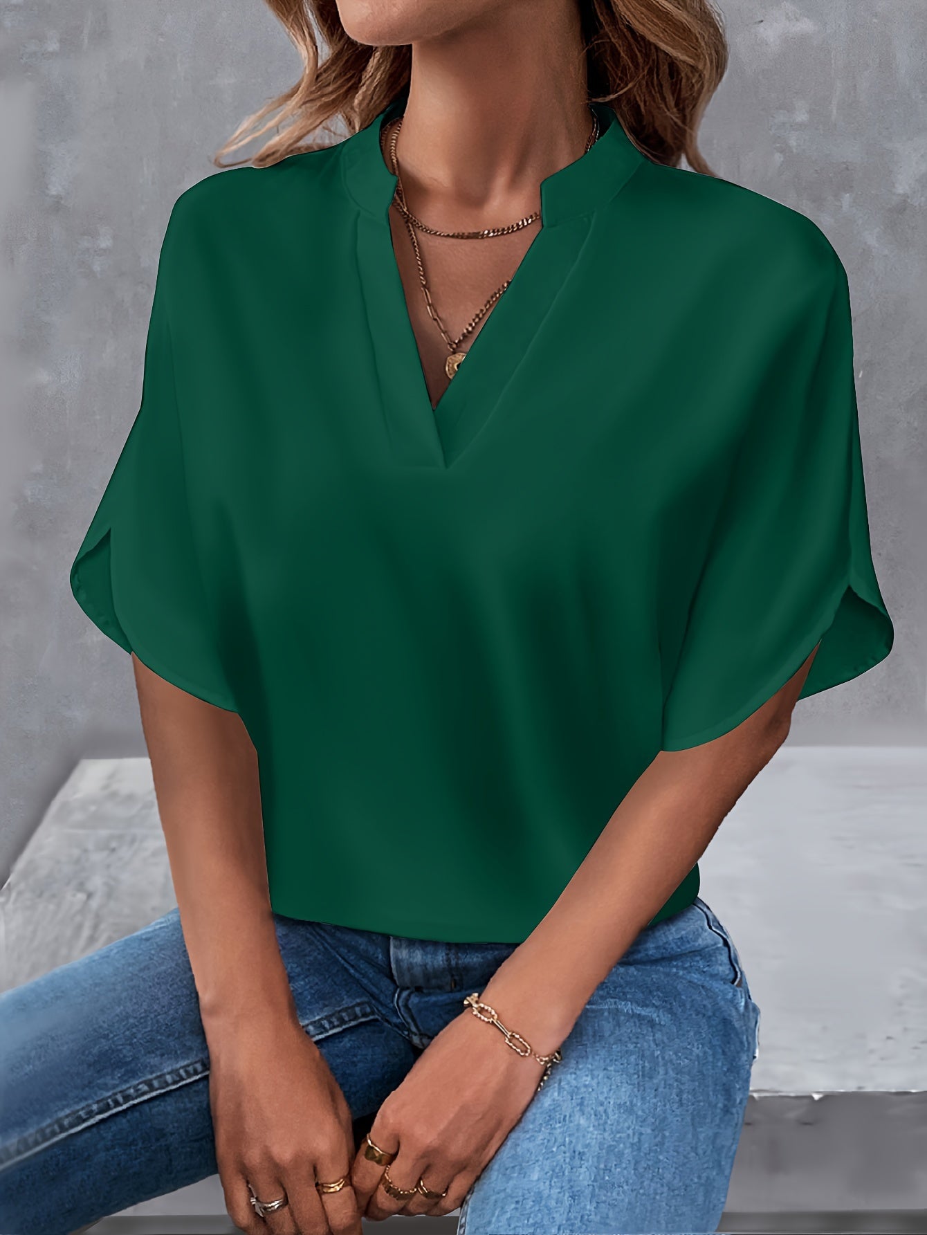 Scarlett | Blouse élégante à encolure en V