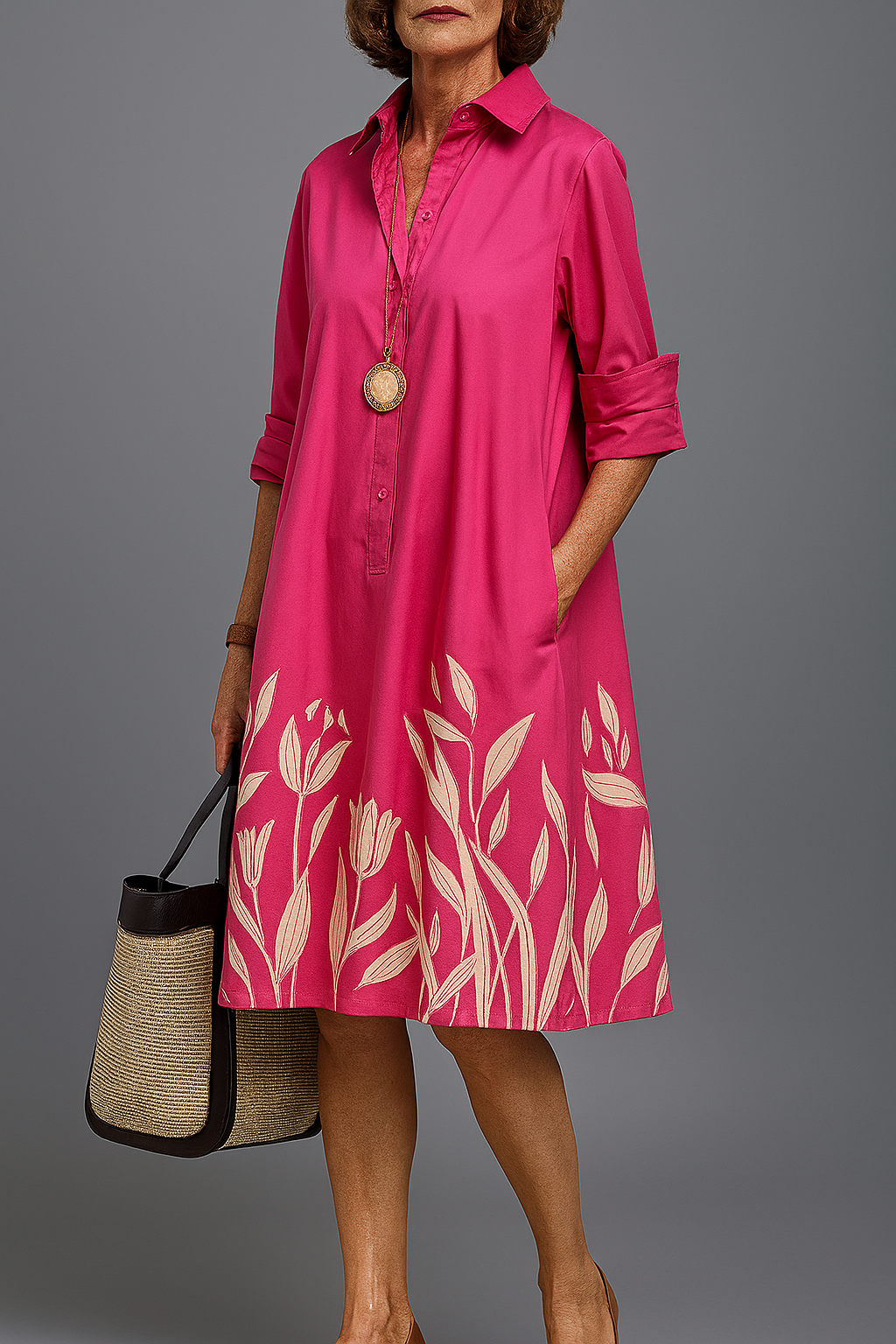 Anne Marie | Robe Midi Confortable