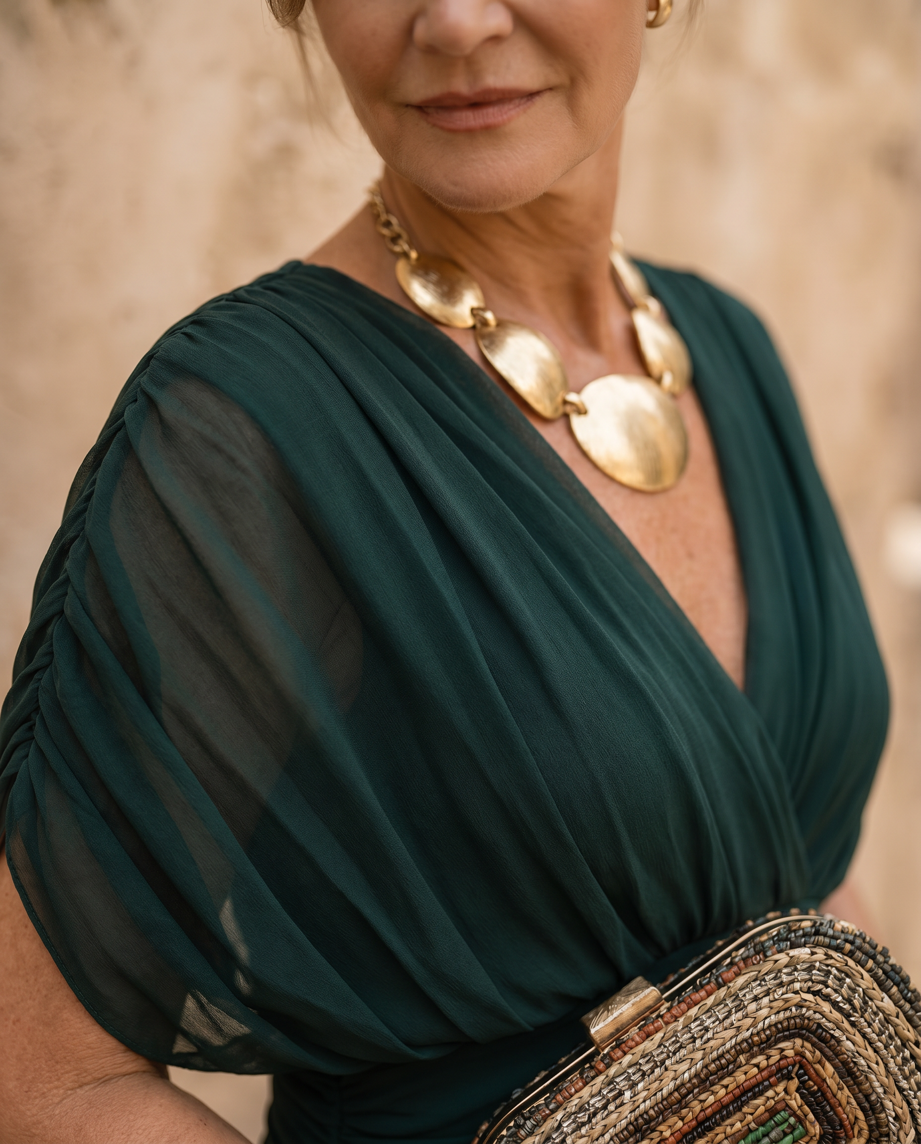 Rosaline | Robe Maxi Élégante à Décolleté Cœur
