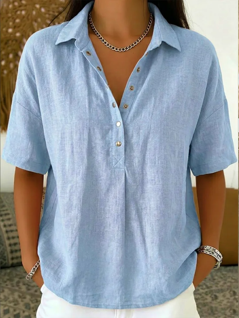 Willow | Blouse avec col et bouton