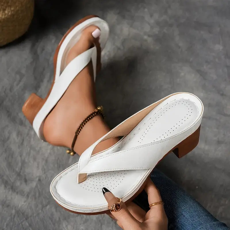 Helena | Mules à Talon Élégantes