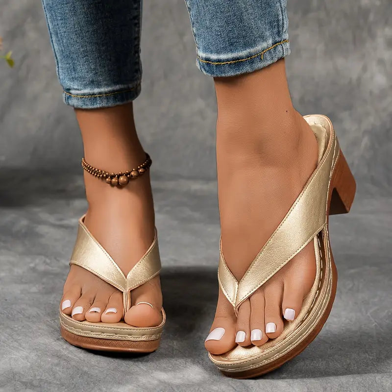 Helena | Mules à Talon Élégantes