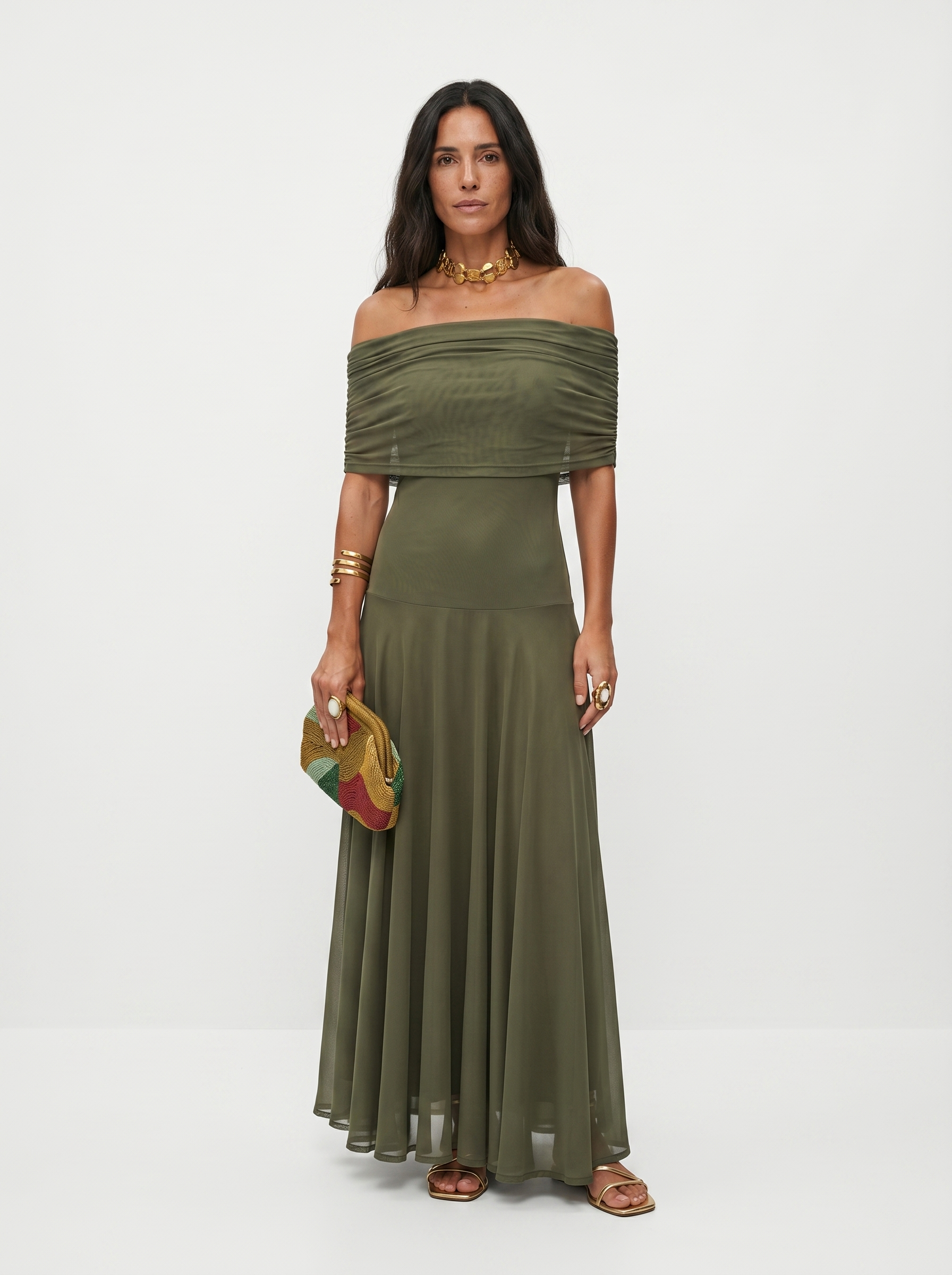 Carla | Robe Maxi Élégante et Simple