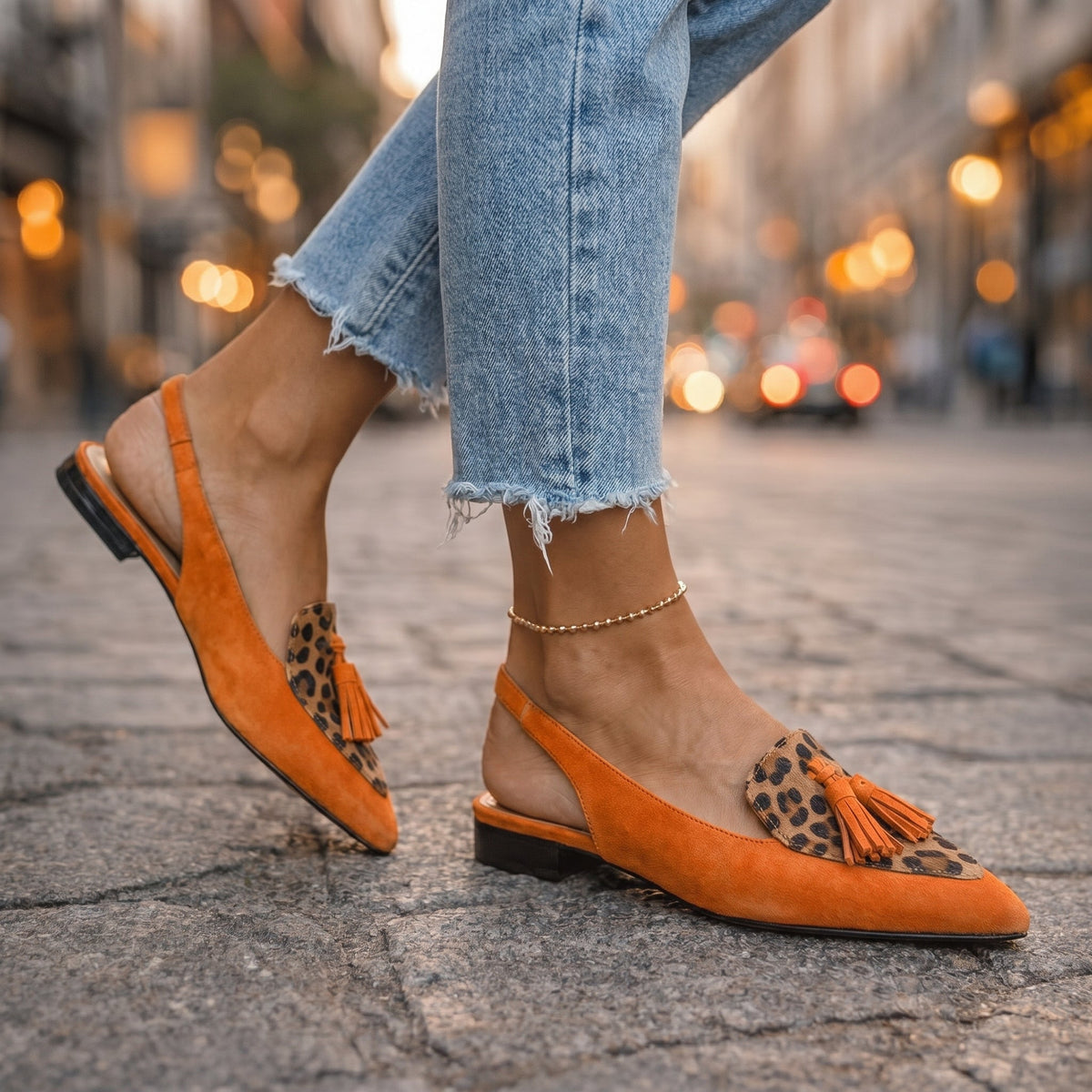 Eliza | Sandales à Lanières et Franges