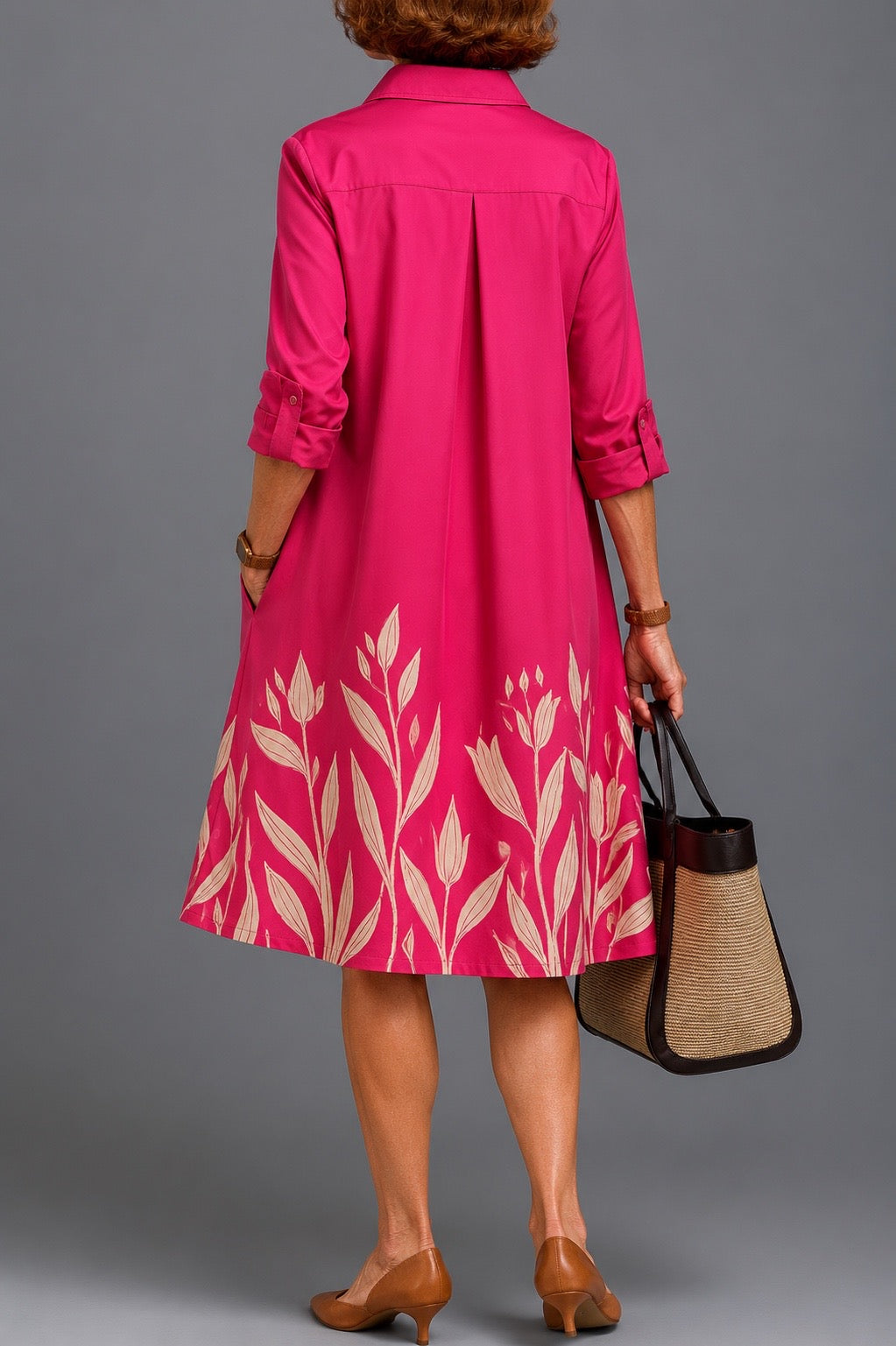 Anne Marie | Robe Midi Confortable