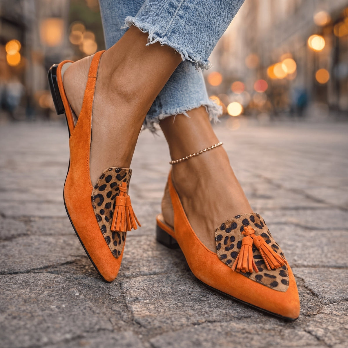 Eliza | Sandales à Lanières et Franges