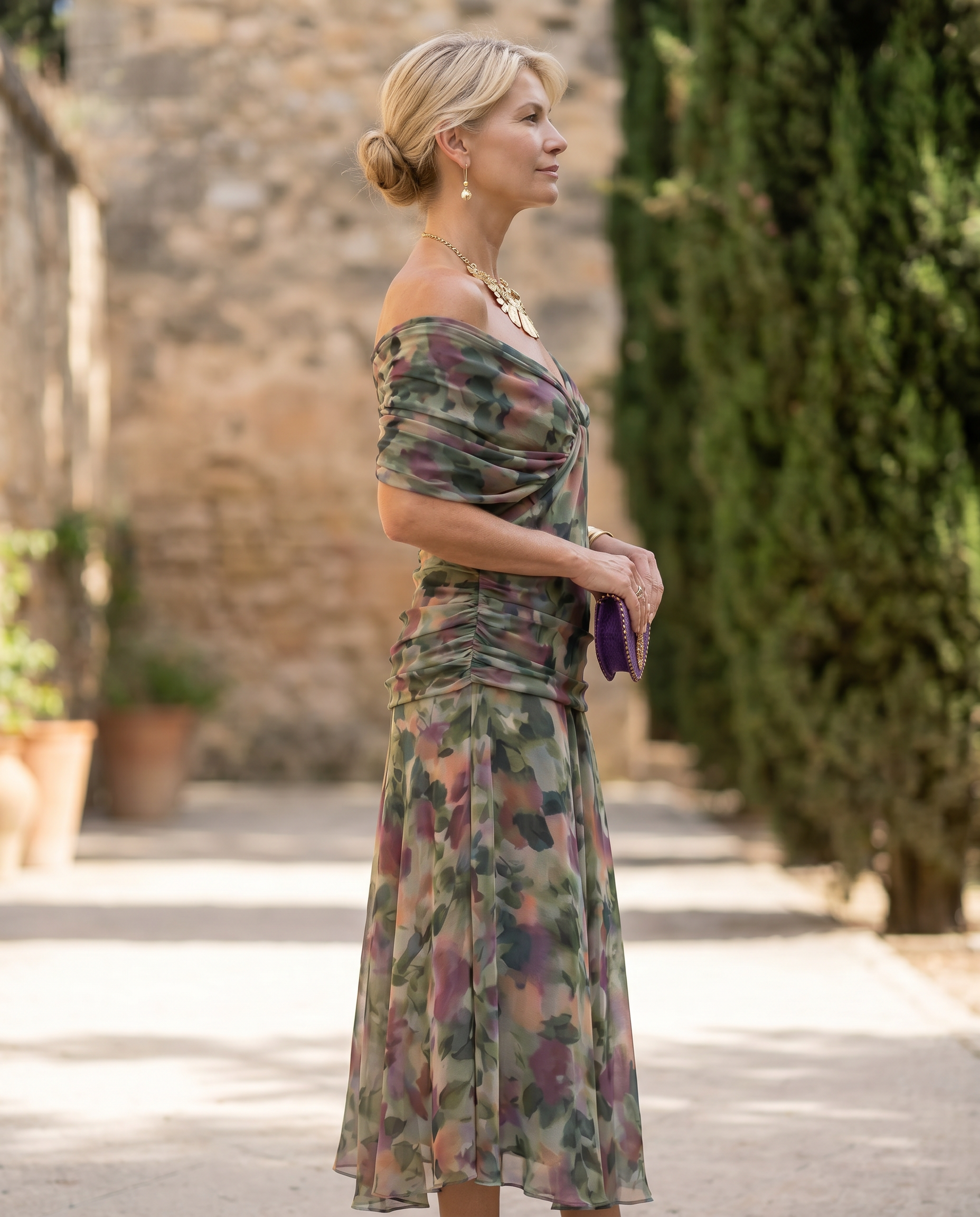 Rosaline | Robe Maxi Élégante à Décolleté Cœur