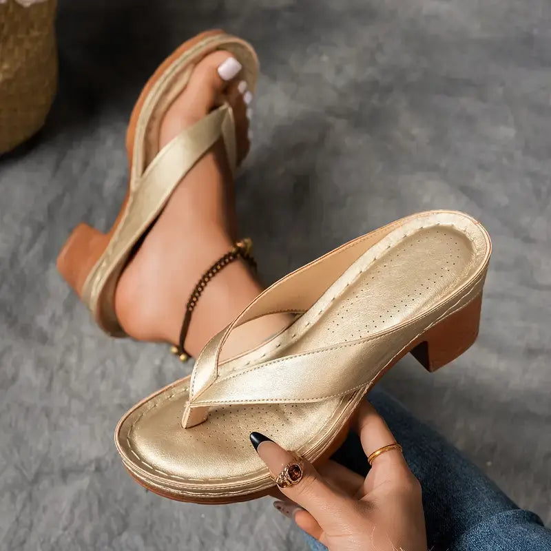 Helena | Mules à Talon Élégantes