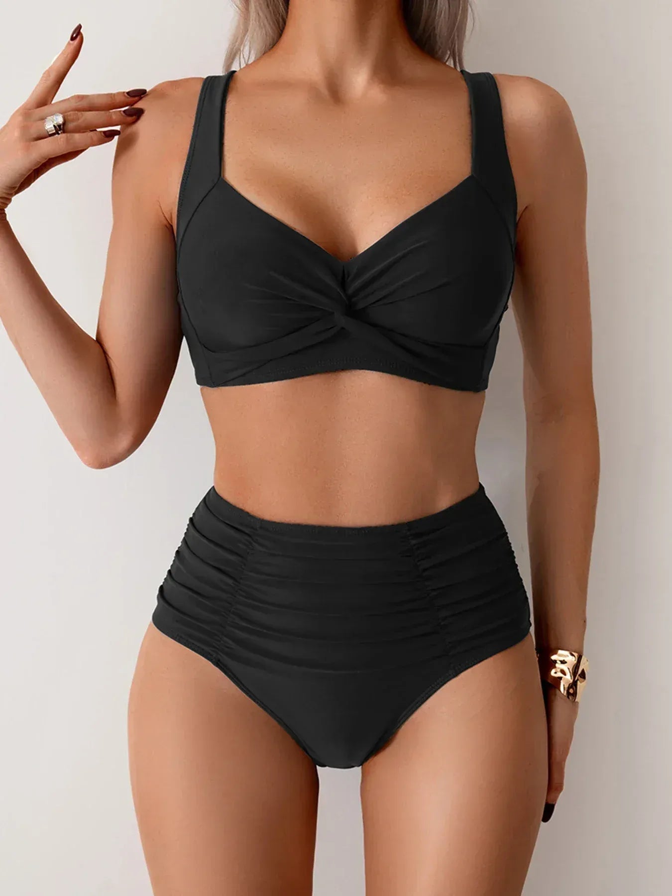 Sofia | Bikini Sculptant Taille Haute